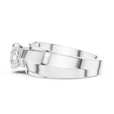 Mens Ring GGR-0024@7 - White Gold - Image