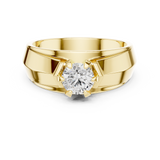 Mens Ring GGR-0024@7 - Yellow Gold - Image