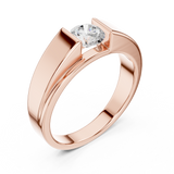 Mens Ring GGR-0025@7 - Rose Gold - Image