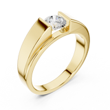 Mens Ring GGR-0025@7 - Yellow Gold - Image