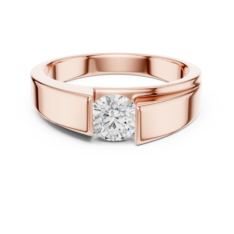 Mens Ring GGR-0025@7 - Rose Gold - Image