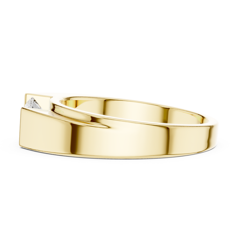 Mens Ring GGR-0025@7 - Yellow Gold - Image