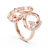 Ladies Ring GHFTG@7 - Rose Gold - Image