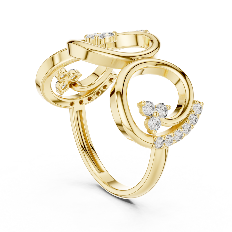 Ladies Ring GHFTG@7 - Yellow Gold - Image