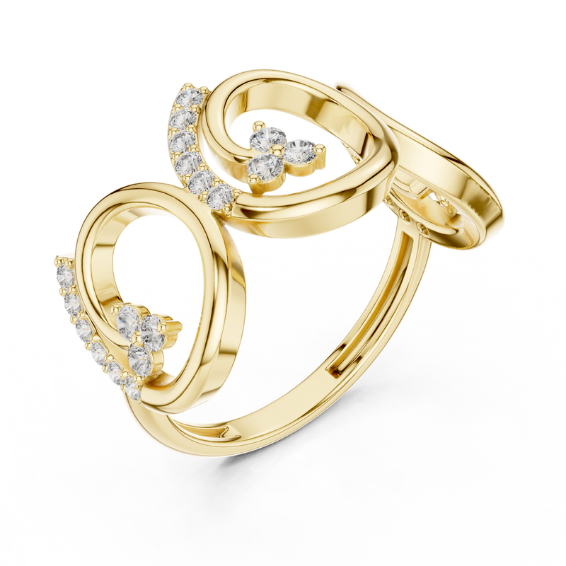 Ladies Ring GHFTG@7 - Yellow Gold - Image