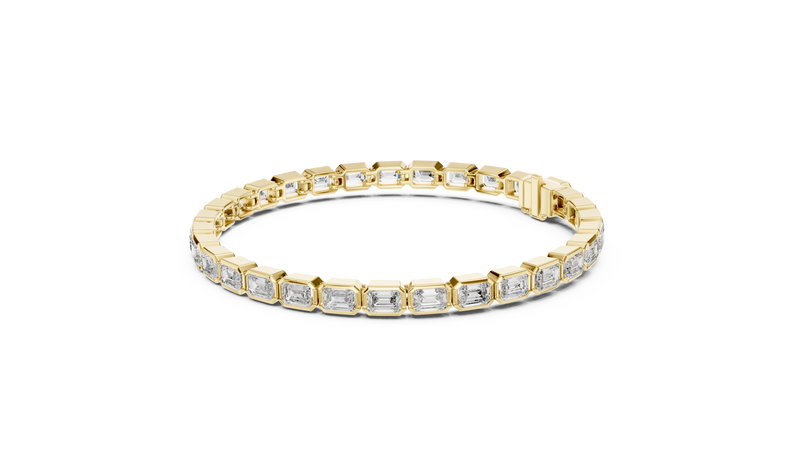 Bracelet GLBR-0002@7 - Yellow Gold - Image