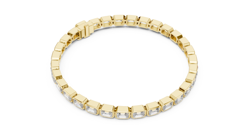 Bracelet GLBR-0002@7 - Yellow Gold - Image