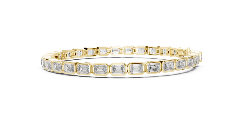 Bracelet GLBR-0002@7 - Yellow Gold - Image