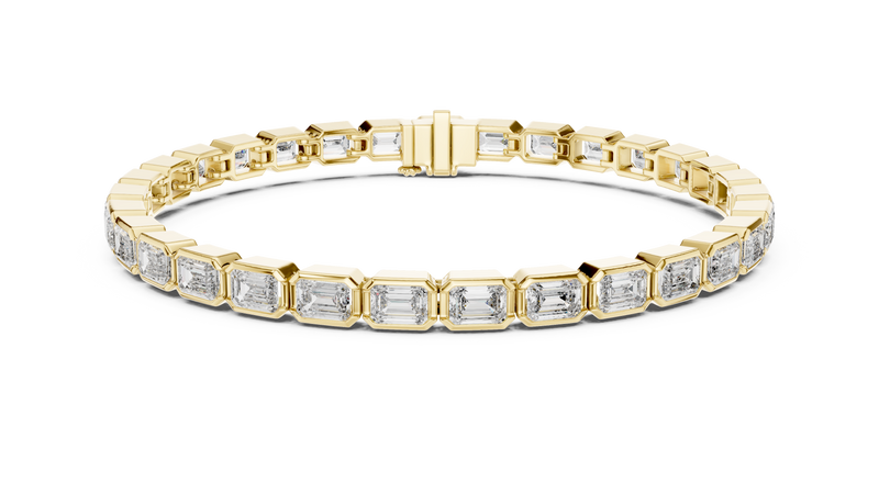 Bracelet GLBR-0002@7 - Yellow Gold - Image