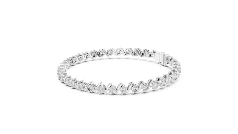 Bracelet GLBR-0003 - White Gold - Image