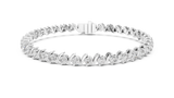 Bracelet GLBR-0003 - White Gold - Image