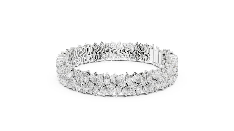 Bracelet GLBR-0004 - White Gold - Image
