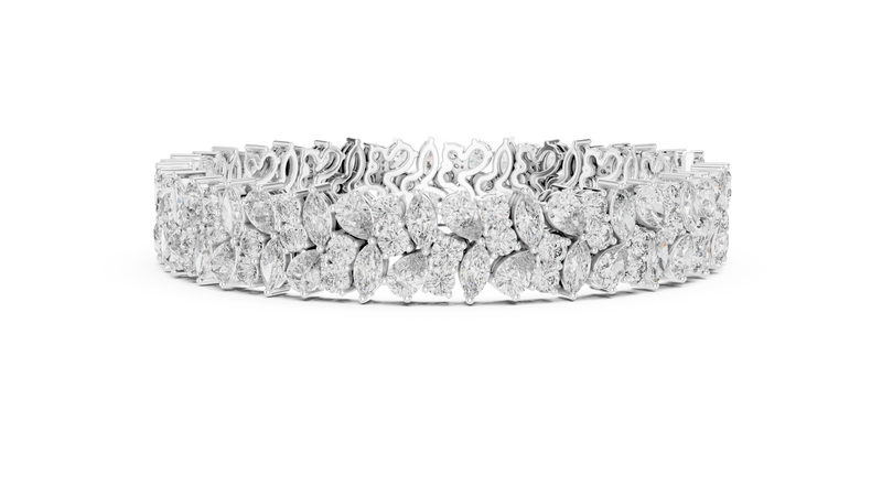 Bracelet GLBR-0004 - White Gold - Image