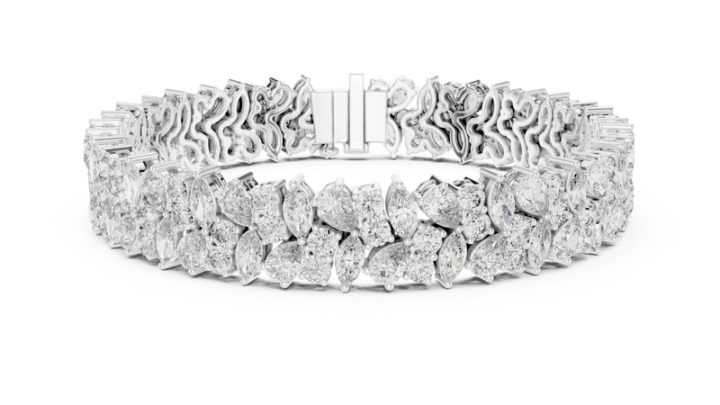 Bracelet GLBR-0004 - White Gold - Image