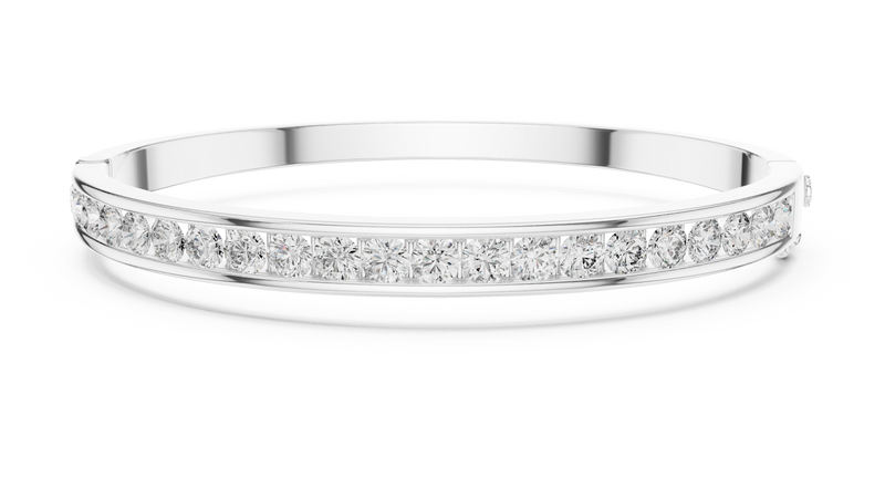 Bracelet GLBR-0005@7 - White Gold - Image
