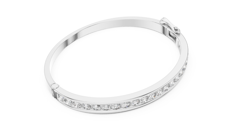 Bracelet GLBR-0005@7 - White Gold - Image