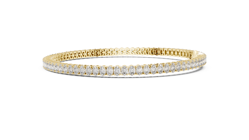 Bracelet GLBR-0007@7 - Yellow Gold - Image