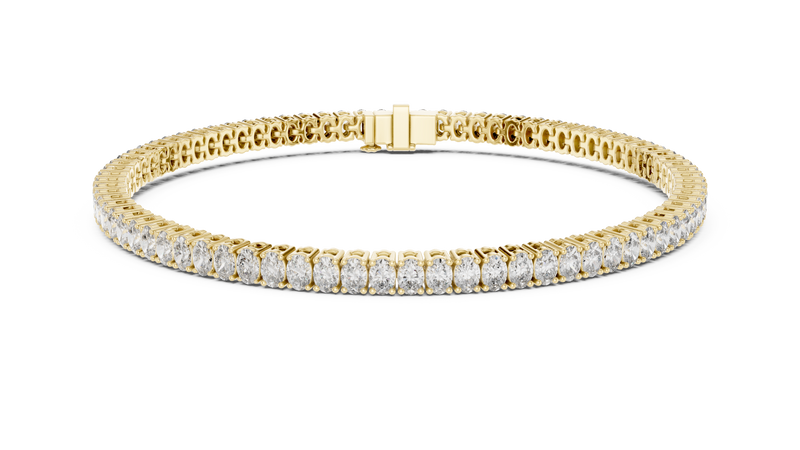 Bracelet GLBR-0007@7 - Yellow Gold - Image