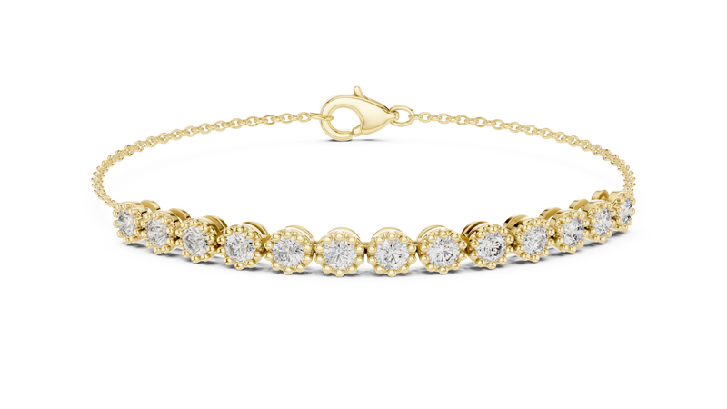 Bracelet GLBR-0008 - Yellow Gold - Image