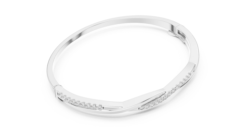 Bracelet GLBR-0009@7 - White Gold - Image