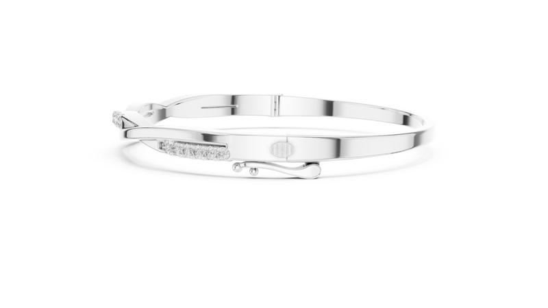 Bracelet GLBR-0009@7 - White Gold - Image