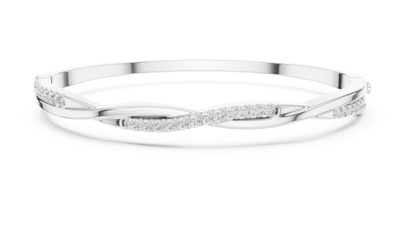 Bracelet GLBR-0009@7 - White Gold - Image