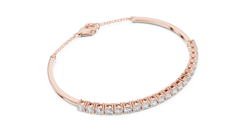 Bracelet GLBR-0010@7 - Rose Gold - Image