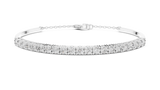 Bracelet GLBR-0010@7 - White Gold - Image