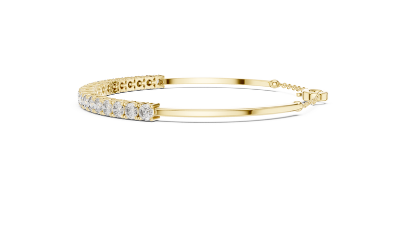 Bracelet GLBR-0010@7 - Yellow Gold - Image
