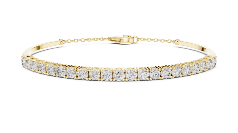 Bracelet GLBR-0010@7 - Yellow Gold - Image