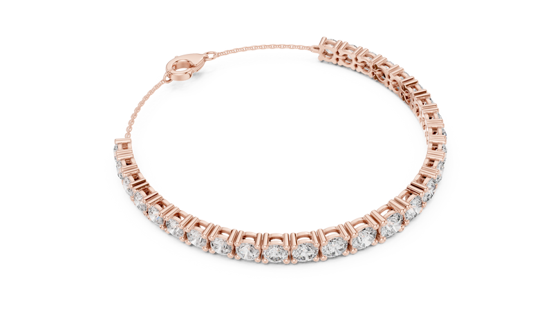 Bracelet GLBR-0011@7 - Rose Gold - Image
