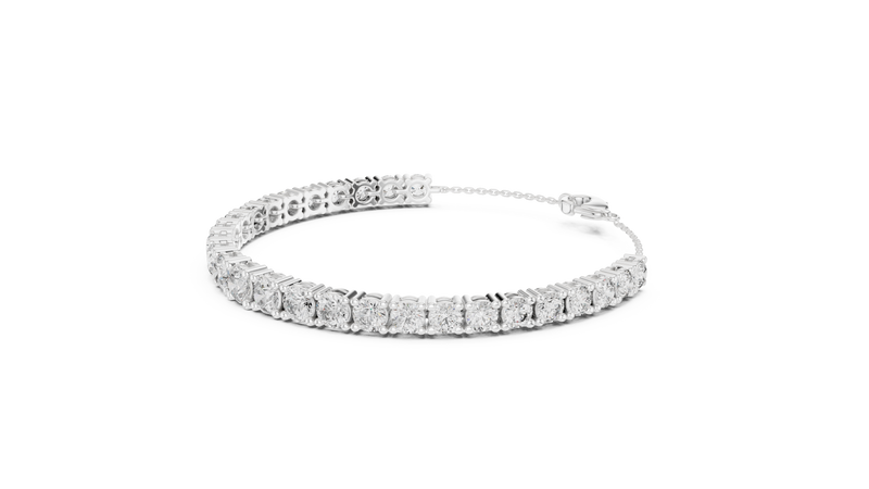 Bracelet GLBR-0011@7 - White Gold - Image