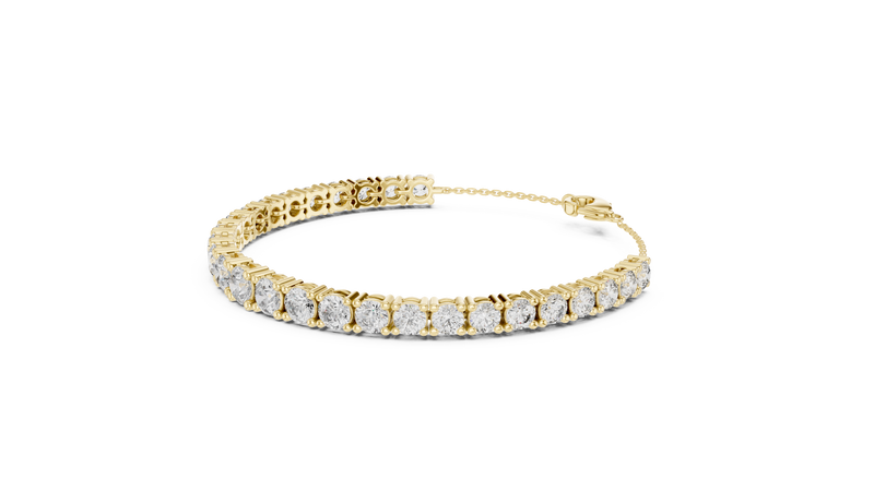Bracelet GLBR-0011@7 - Yellow Gold - Image