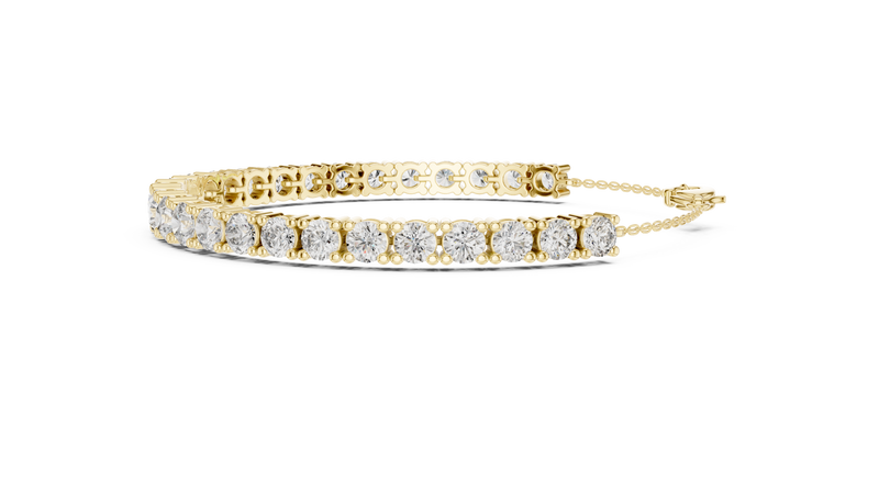 Bracelet GLBR-0011@7 - Yellow Gold - Image