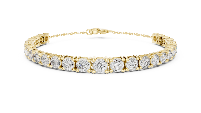 Bracelet GLBR-0011@7 - Yellow Gold - Image