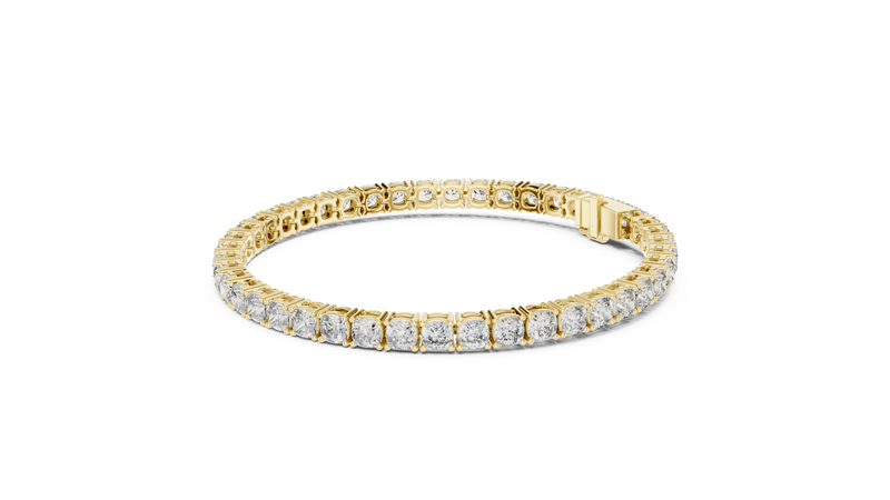 Bracelet GLBR-0012@7 - Yellow Gold - Image