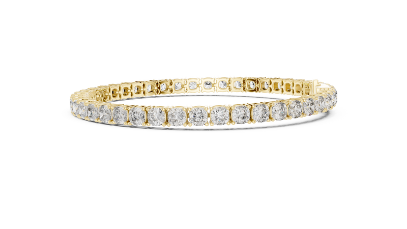Bracelet GLBR-0012@7 - Yellow Gold - Image
