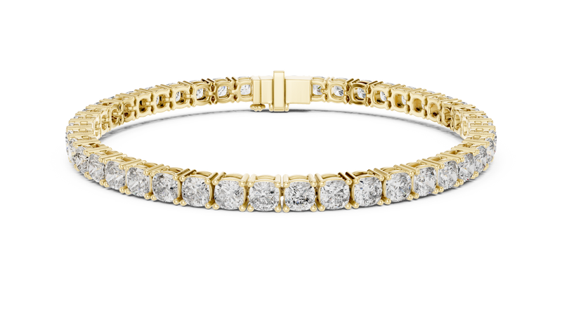 Bracelet GLBR-0012@7 - Yellow Gold - Image