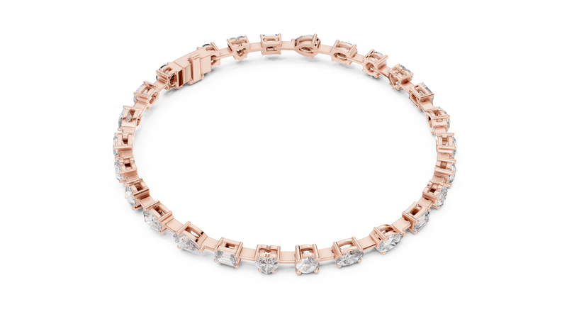 Bracelet GLBR-0013@7 - Rose Gold - Image