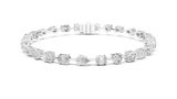 Bracelet GLBR-0013@7 - White Gold - Image