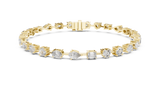 Bracelet GLBR-0013@7 - Yellow Gold - Image