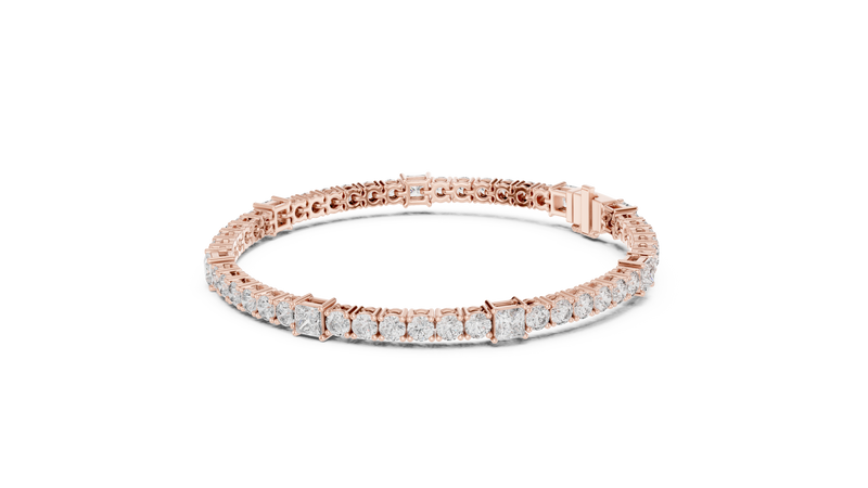 Bracelet GLBR-0014@7 - Rose Gold - Image