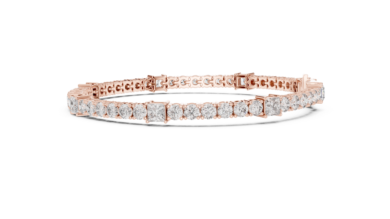 Bracelet GLBR-0014@7 - Rose Gold - Image