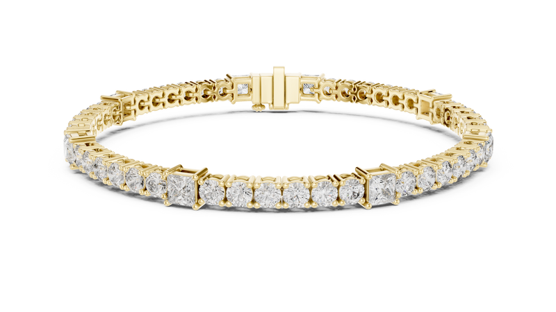 Bracelet GLBR-0014@7 - Yellow Gold - Image
