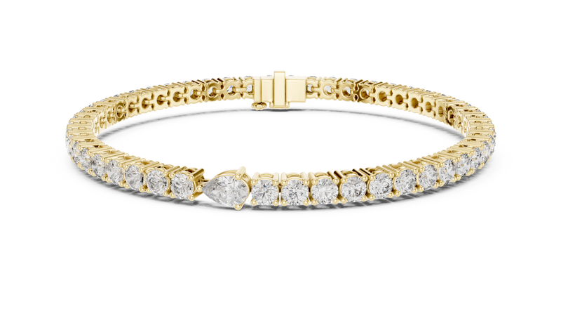 Bracelet GLBR-0015 - Yellow Gold - Image
