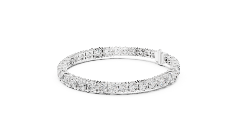 Bracelet GLBR-0016 - White Gold - Image