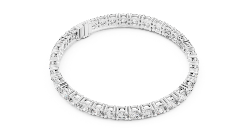 Bracelet GLBR-0016 - White Gold - Image