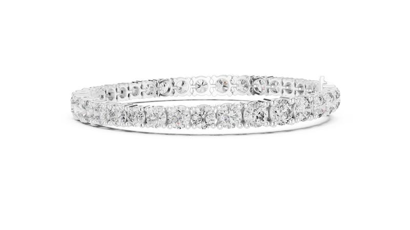 Bracelet GLBR-0016 - White Gold - Image