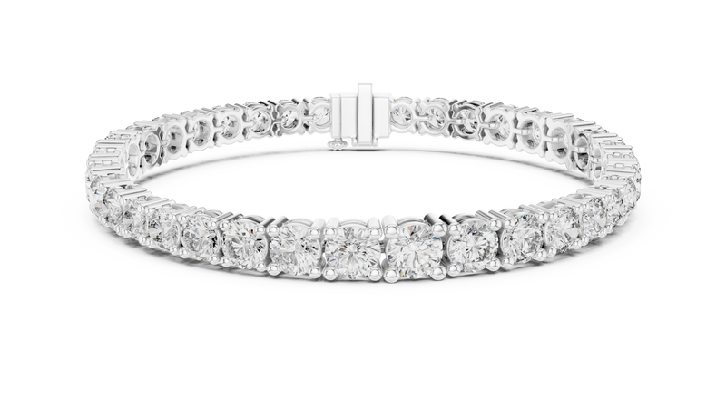 Bracelet GLBR-0016 - White Gold - Image