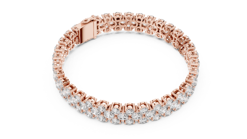 Bracelet GLBR-0017@7 - Rose Gold - Image